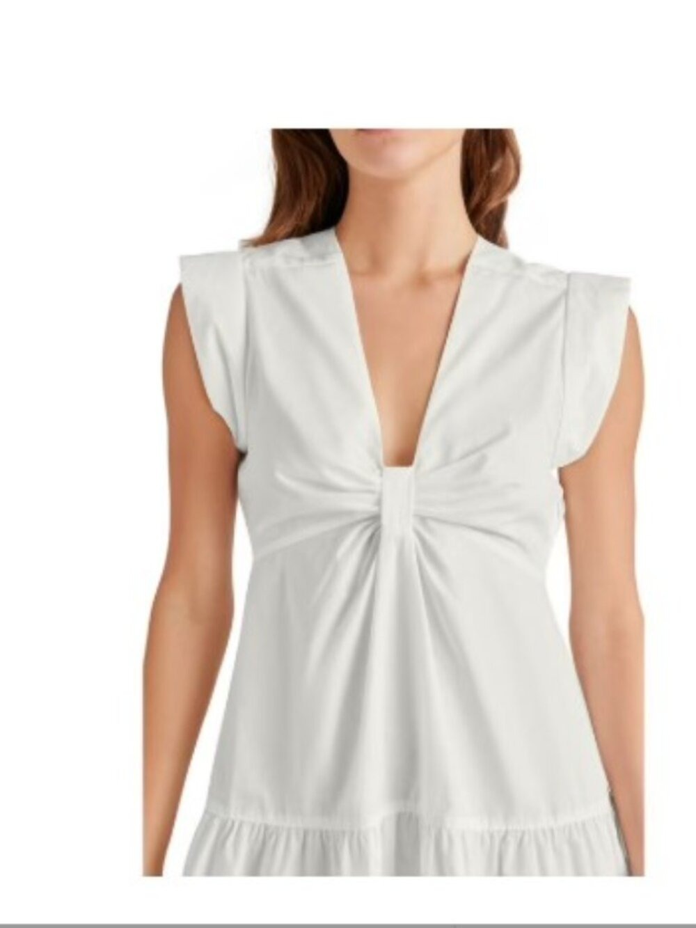 ✨Steve Madden Women's Mini Dress White Size L - Picture 3 of 4